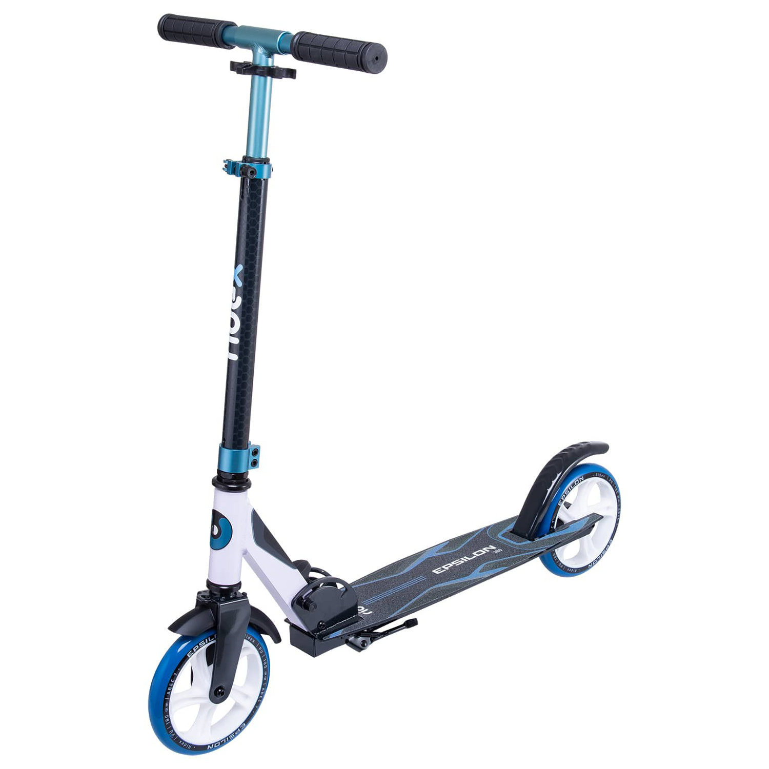 Самокат RIDEX двухколесный Scooter 2 wheels Epsilon 180 blue - фото 1