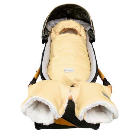 Конверт Amarobaby Snowy Travel Песочный AMARO-6102-STP