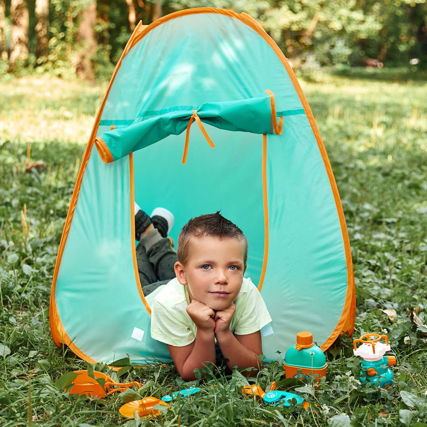 Палатка детская Givito с набором Туриста для пикника 5 предметов - фото 12