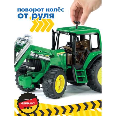 Трактор Bruder John Deere 1:16