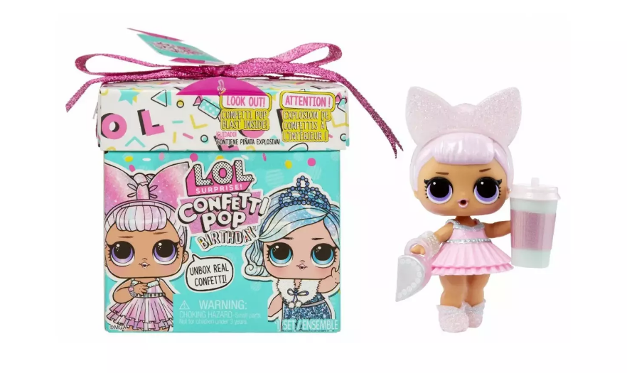 Игрушка LOL Surprise Confetti Pop Birthday в непрозрачной упаковке (Сюрприз) 589969EUC 589969EUC - фото 1