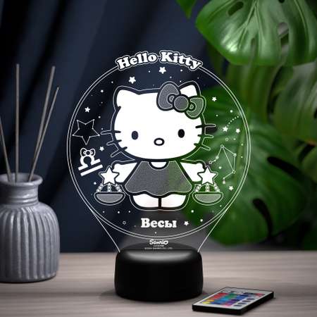 Ночник HELLO KITTY Весы