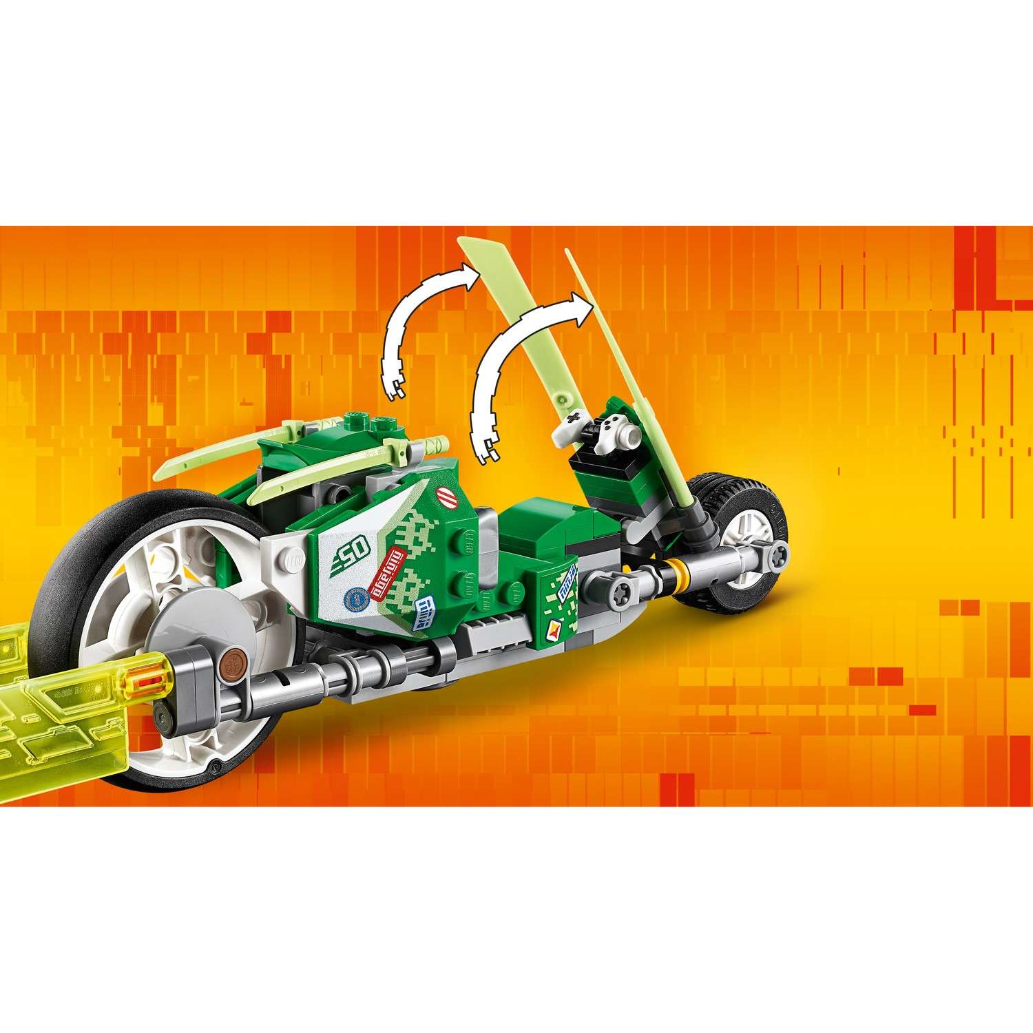 Конструктор LEGO Ninjago Скоростные машины Джея и Ллойда 71709 - фото 12