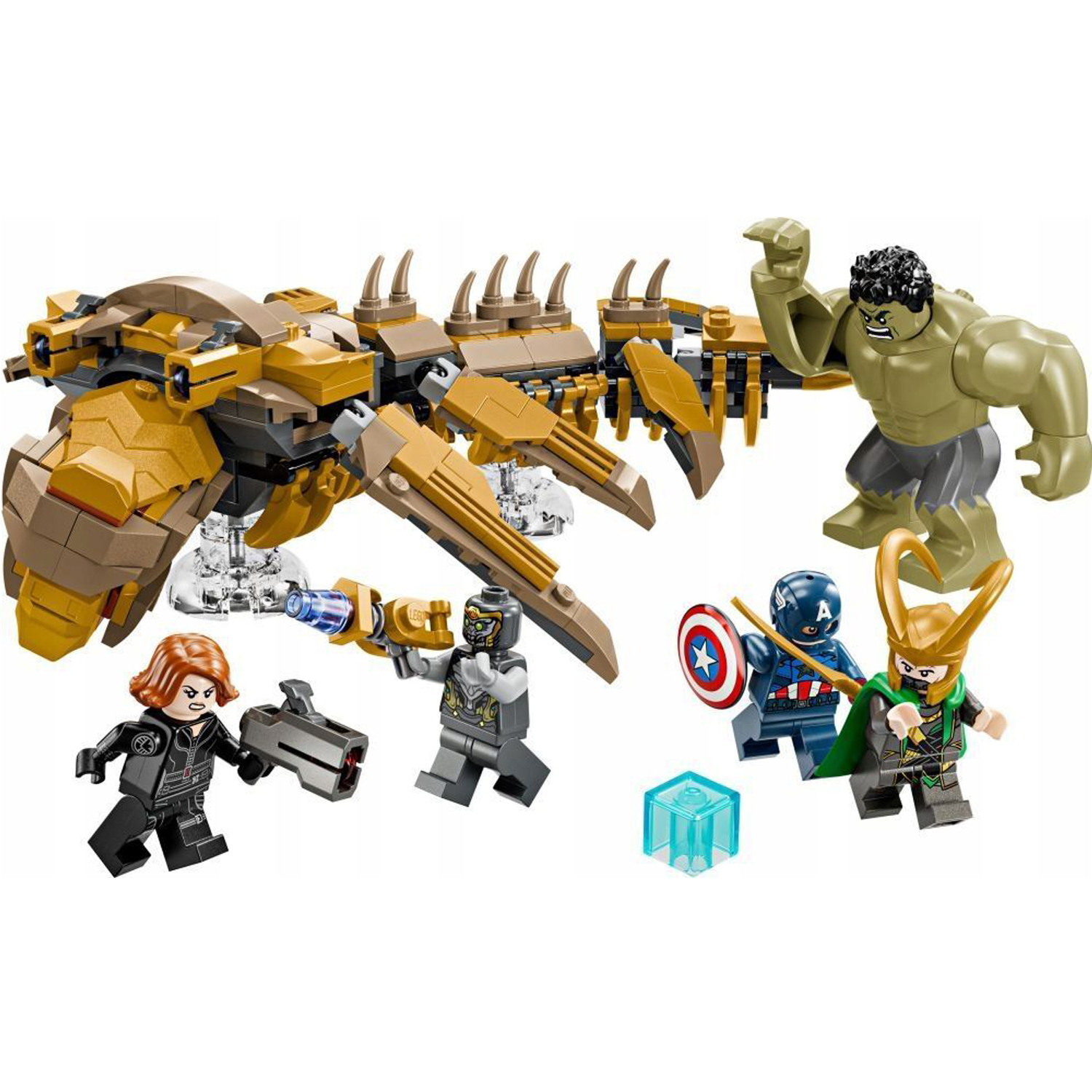 Конструктор детский LEGO Marvel Мстители против Левиафана - фото 5