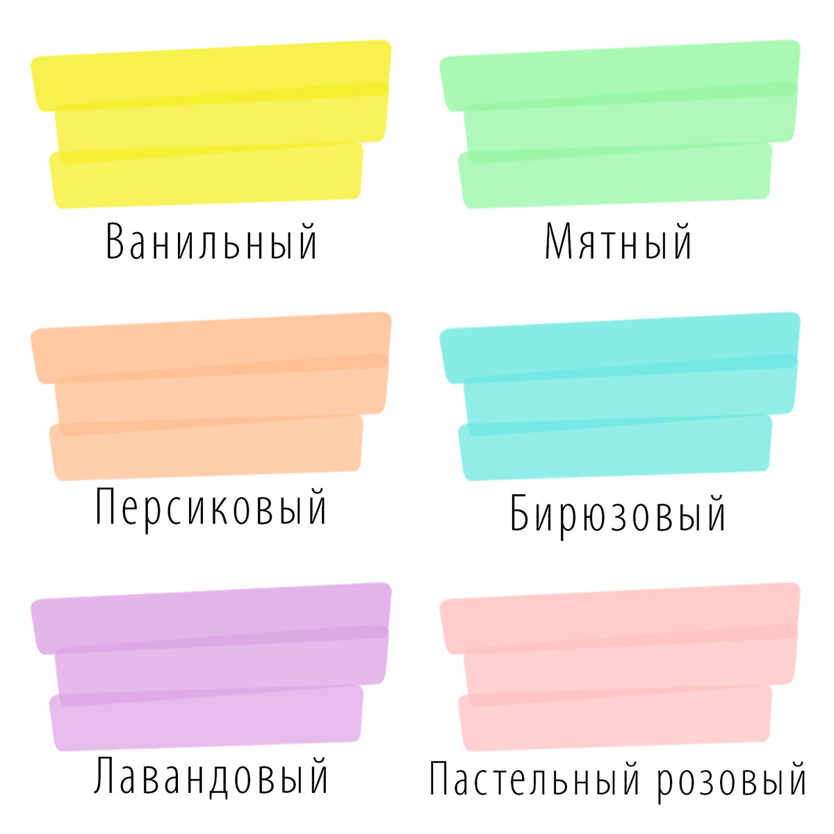 Набор текстовыделителей Brauberg ассорти Delta Pastel линия 1-5мм - фото 6