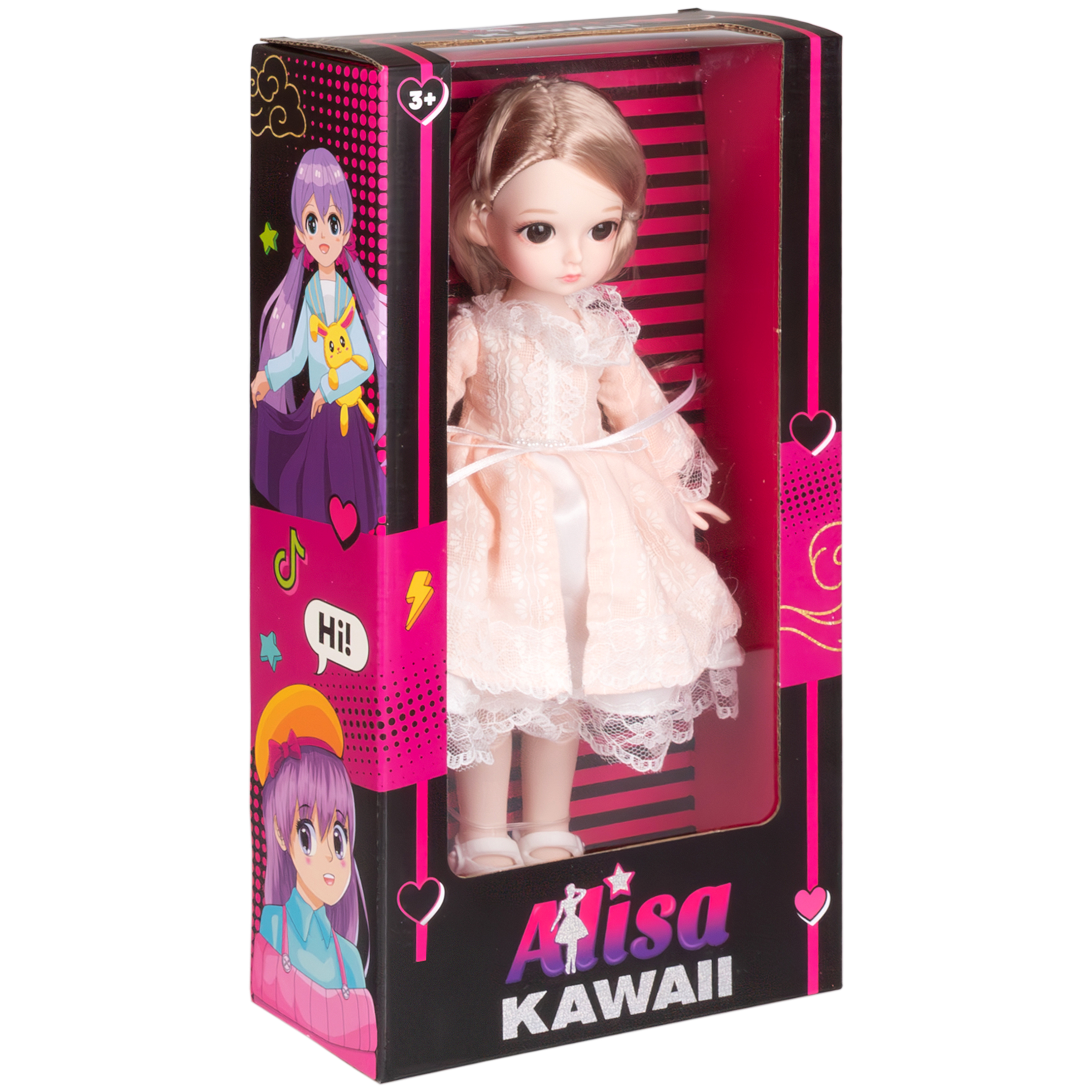 Кукла шарнирная 30 см 1TOY Alisa Kawaii блондинка для девочек Т24343 - фото 17