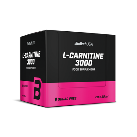 L-Карнитин BiotechUSA L-Carnitine 3000 20x25 мл. Апельсин