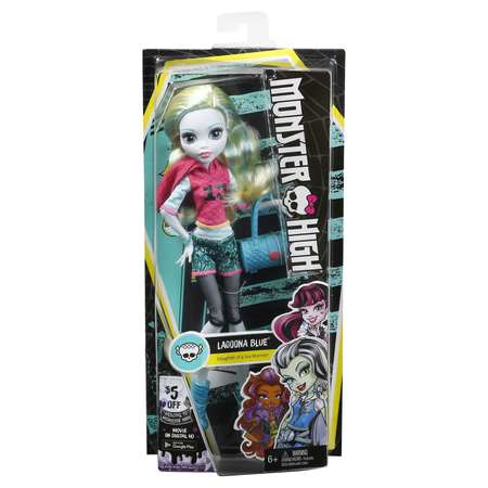 Кукла Monster High Monster High В модном наряде Лагуна Блю DVH25