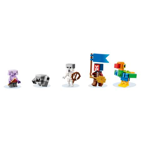 Конструктор LEGO Minecraft Схватка пожирателей блочный