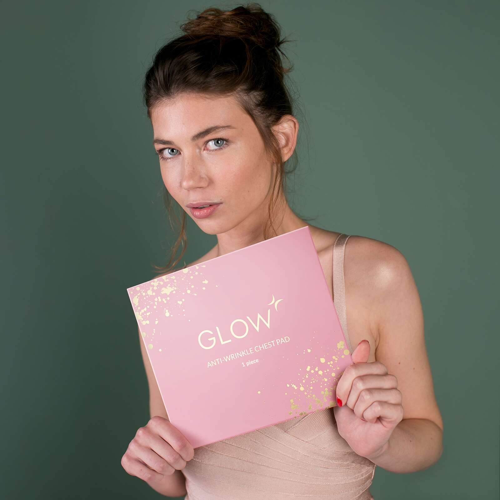 Лифтинг-тейп GLOW CARE для зоны декольте многоразовый силиконовый - фото 5