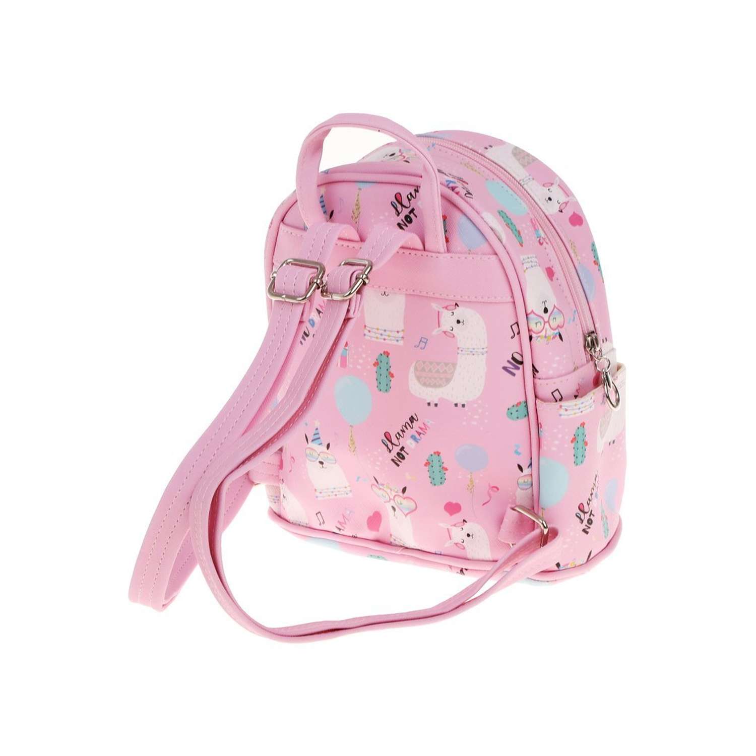 Рюкзак Наша Игрушка розовый для девочек - фото 3