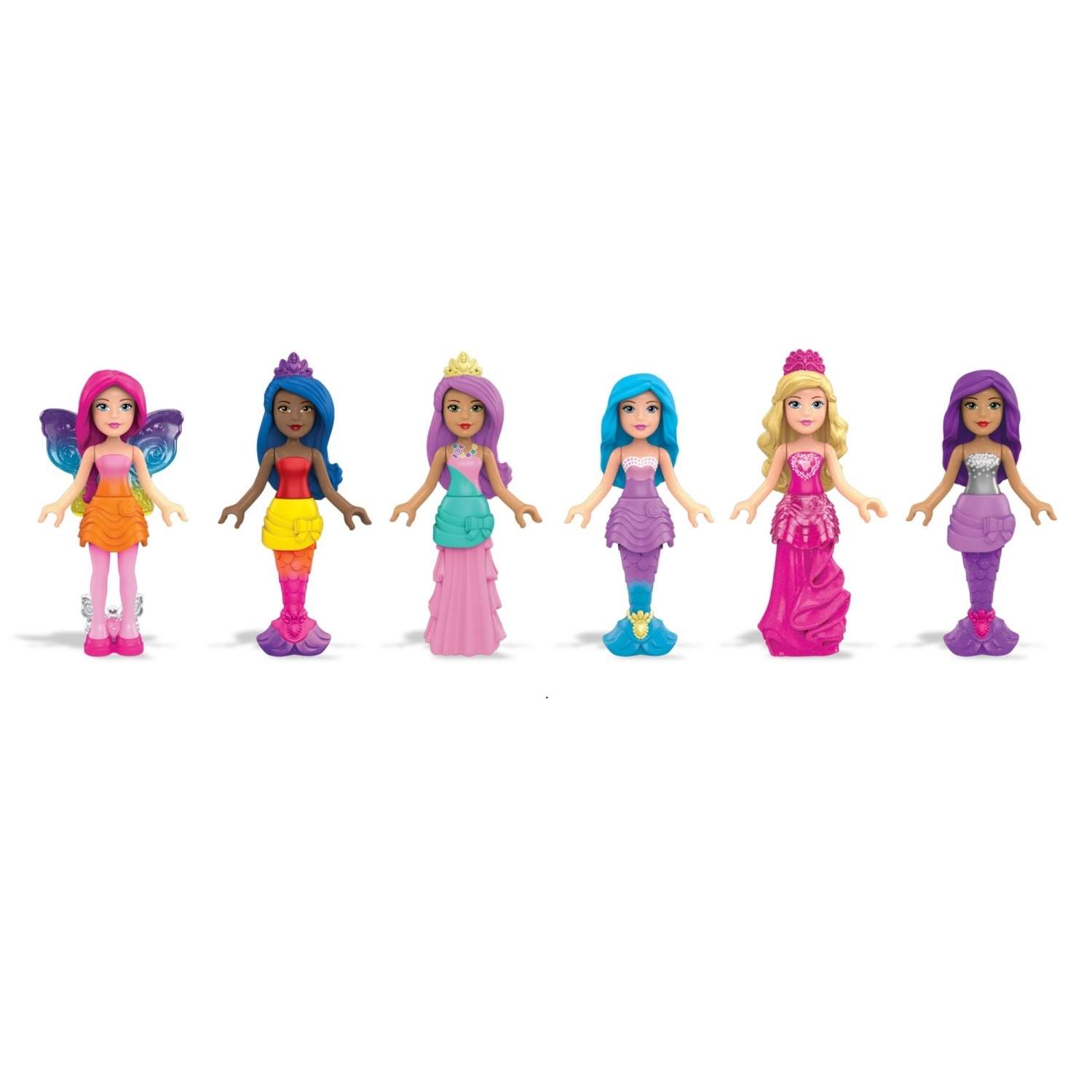Кукла Mega Bloks Барби: набор фигурок персонажей в ассортименте - фото 1