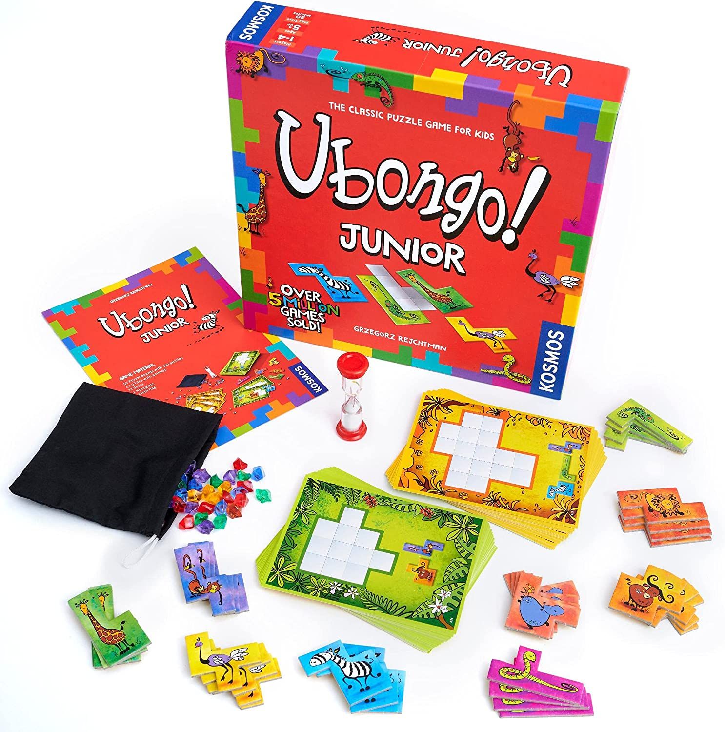 Настольная игра KOSMOS Ubongo Junior Убонго Джуниор купить по цене 2813 ₽ в  интернет-магазине Детский мир