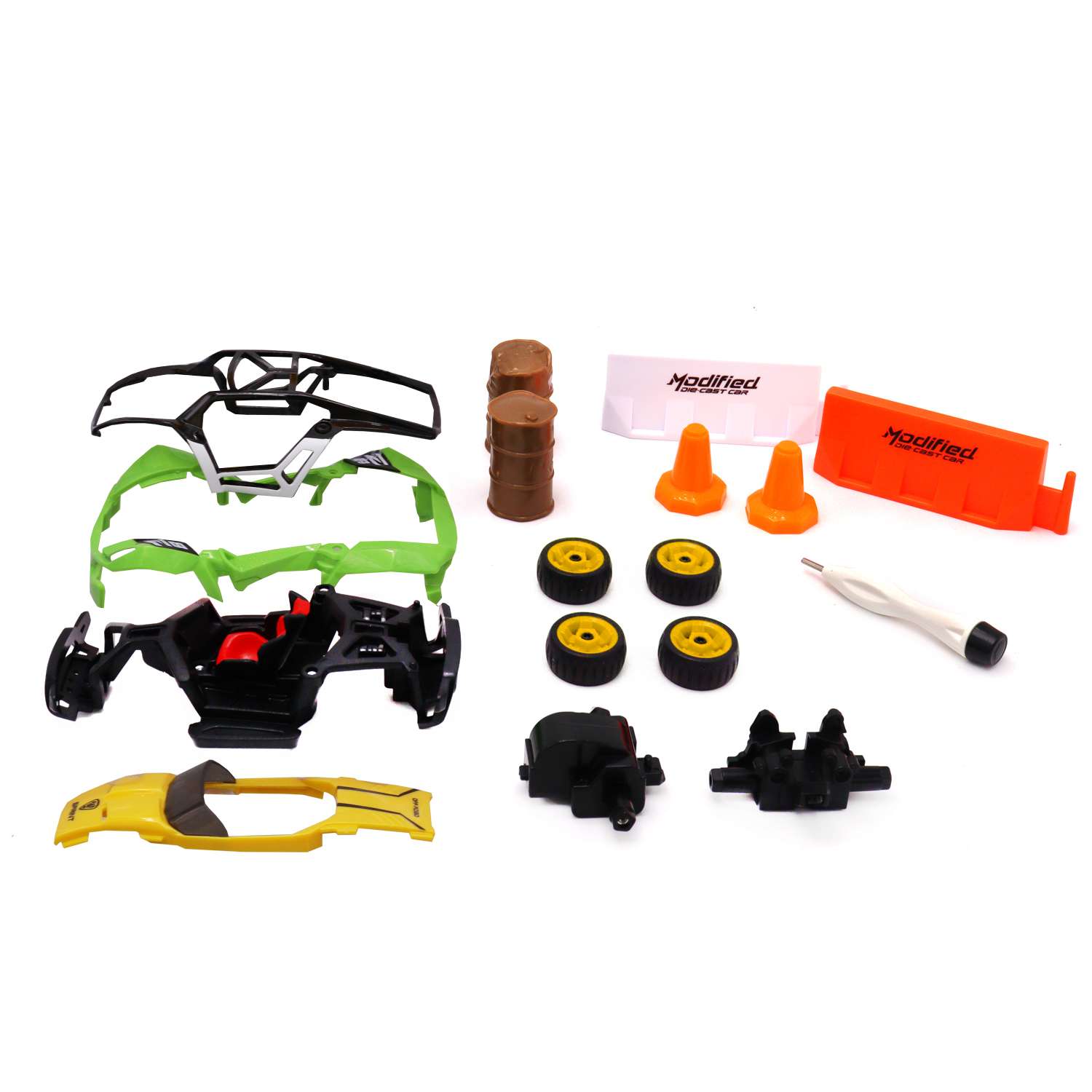 Набор игровой Funky Toys с металлической машинкой DIY и аксессуарами YS0281493 - фото 2