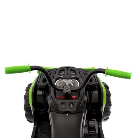 Электромобиль Sima-Land Квадроцикл 2 мотора цвет зеленый без радиоуправления