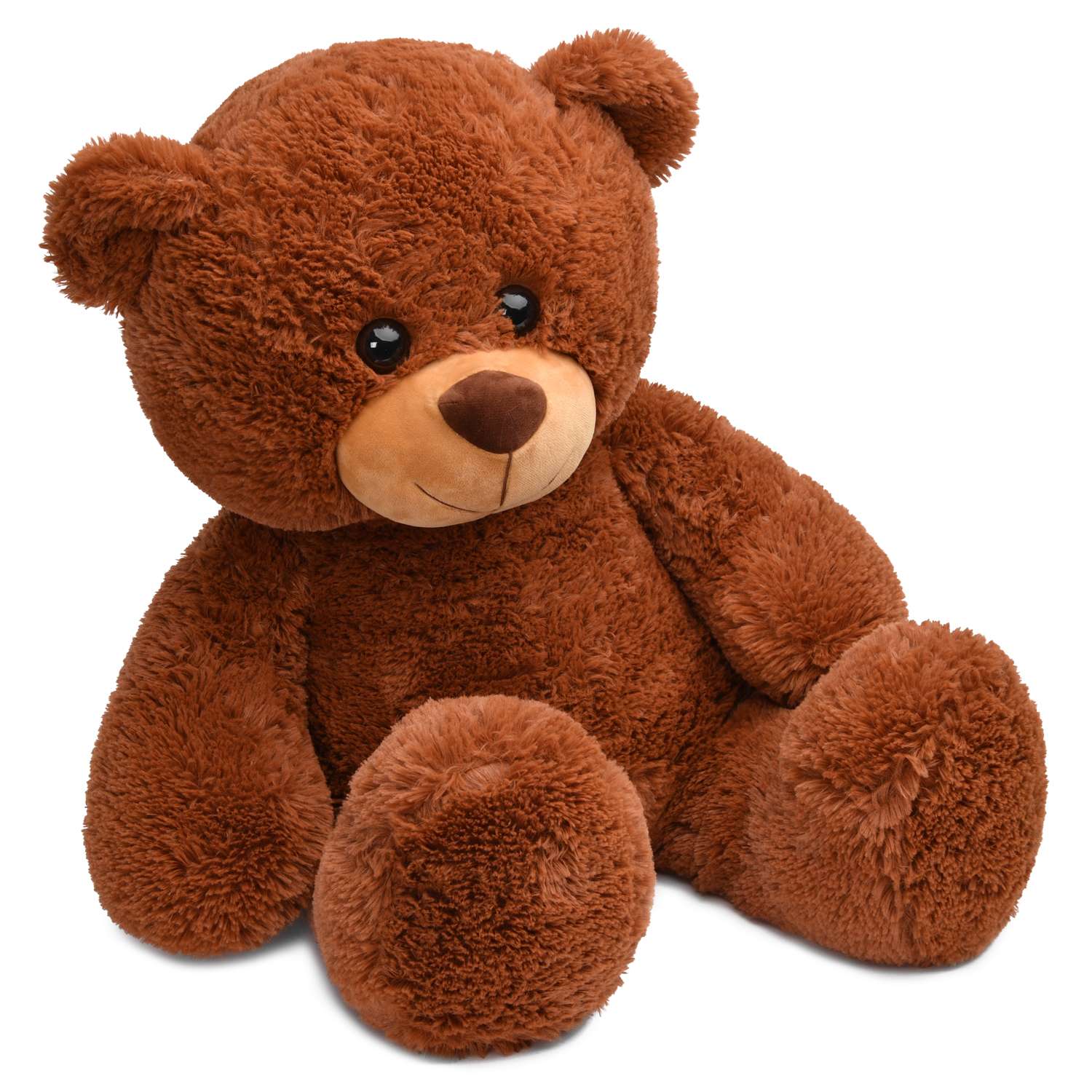 Мягкая игрушка Laffi Медвежонок коричневый 70см - фото 2