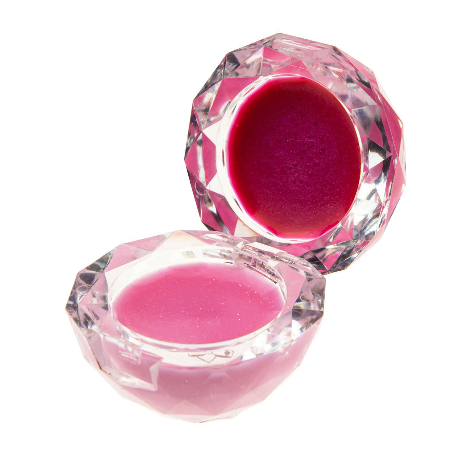Блеск для губ Lukky Даймонд 2 в 1 цвет фуксия и розово-сиреневый - фото 1