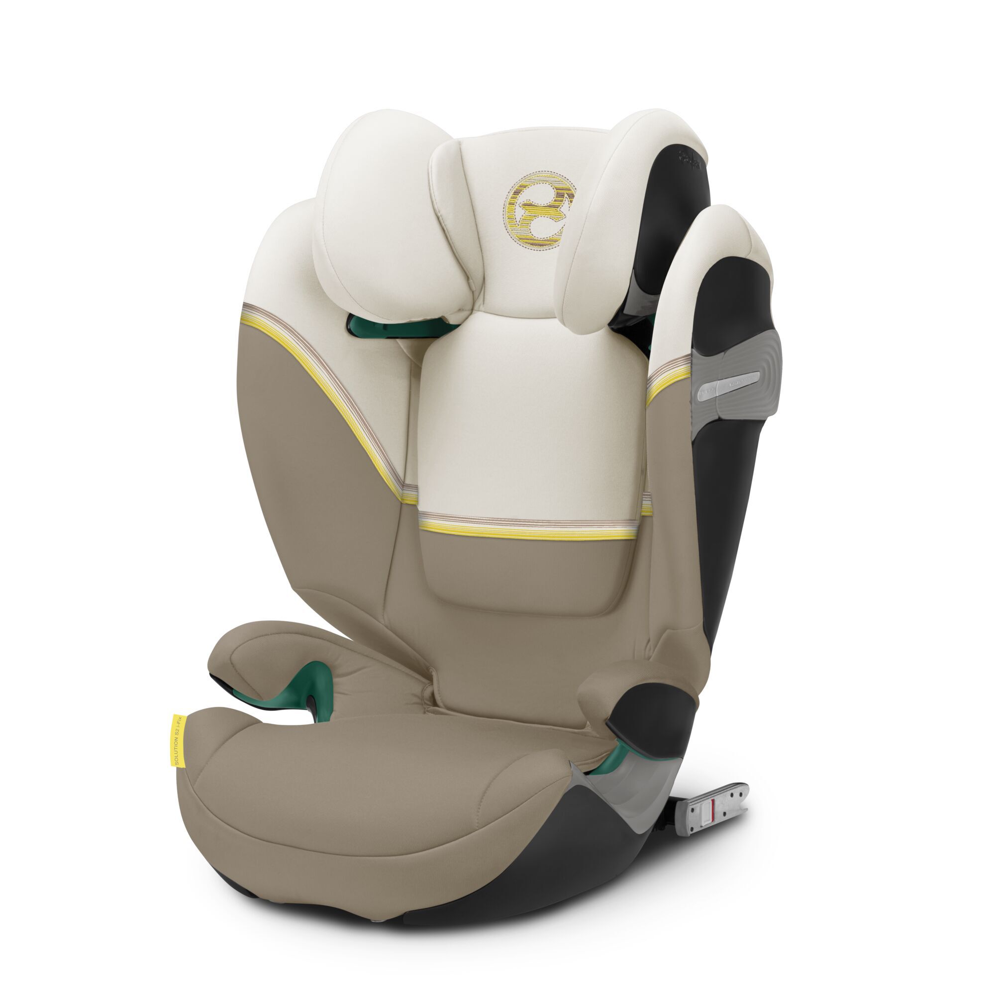 Автокресло детское Cybex Solution S2 i-Fix Seashell Beige купить по цене  28699 ₽ в интернет-магазине Детский мир