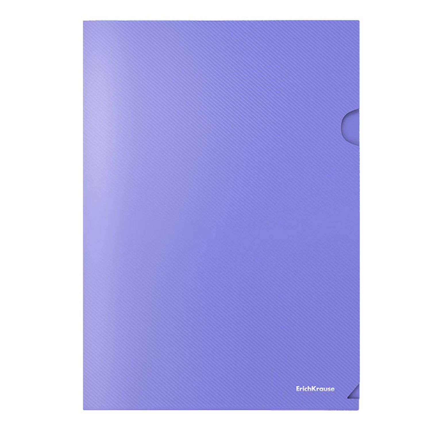 Папка ErichKrause Diagonal Pastel A4 в ассортименте 50170 - фото 2