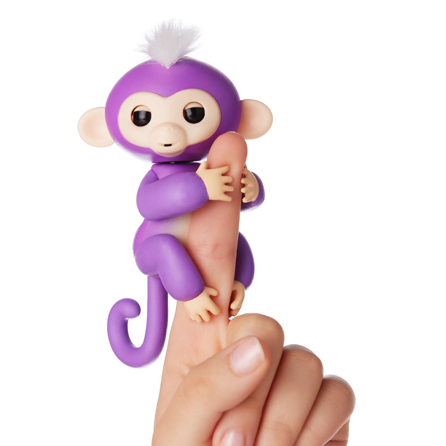 Обезьянка Fingerlings интерактивная Мия Фиолетовая - фото 7