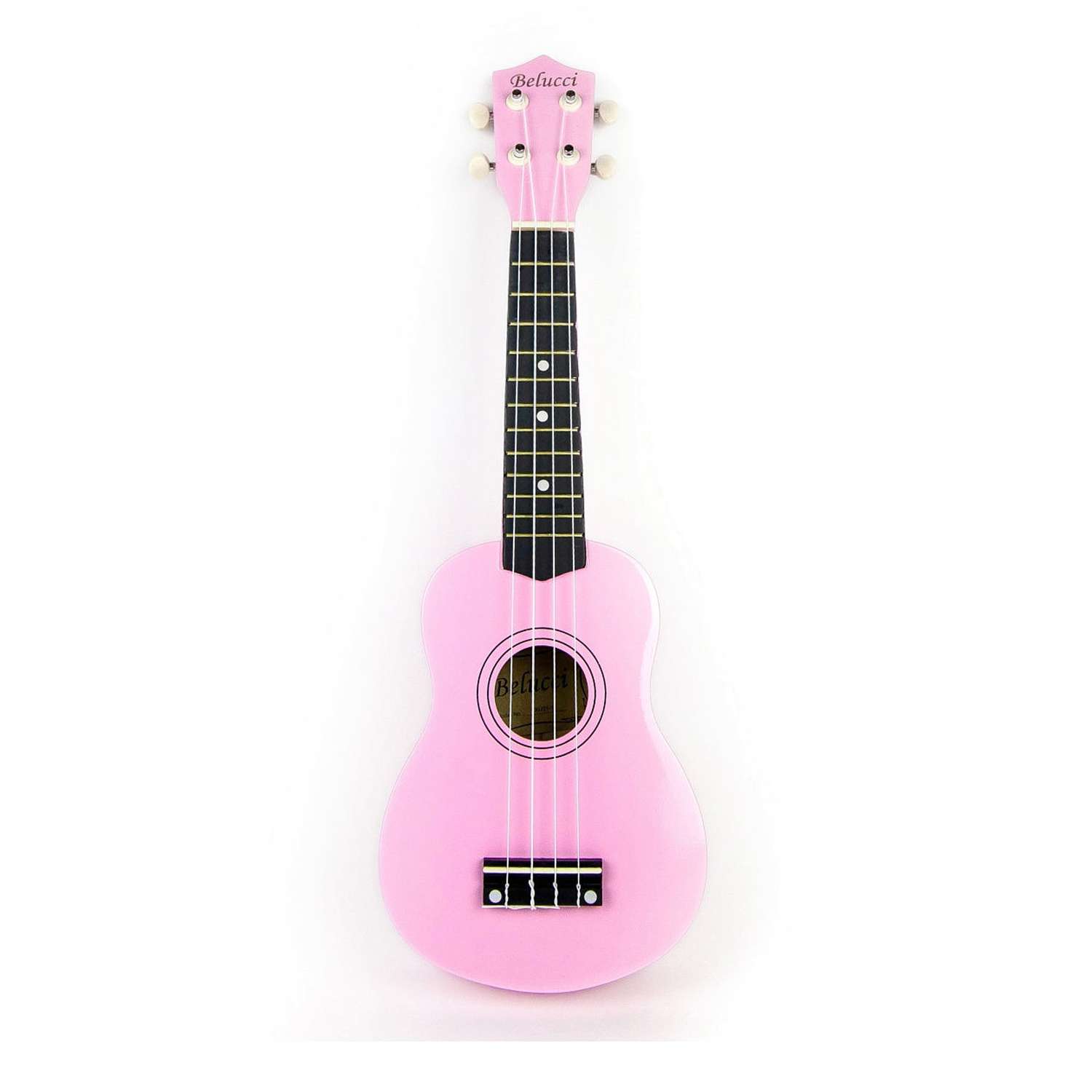Детская гитара Belucci Укулеле XU21-11 Light Pink - фото 1