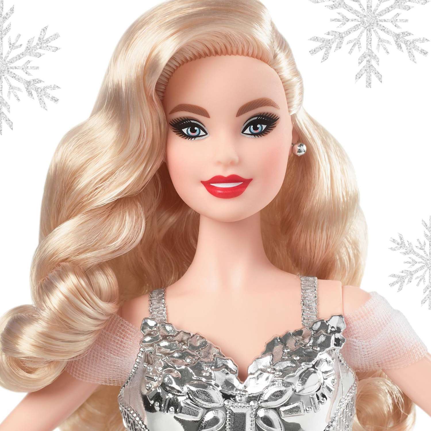 Кукла Barbie Праздник Блондинка в серебряном платье GXL21 GXL21 - фото 8