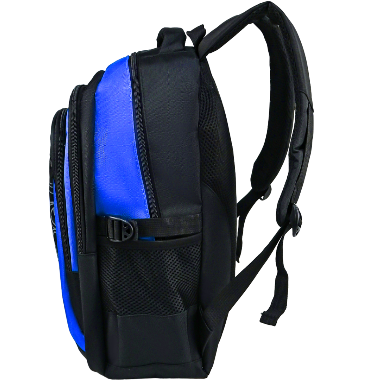 Рюкзак школьный Evoline большой черно-голубой EVOS-318 - фото 6