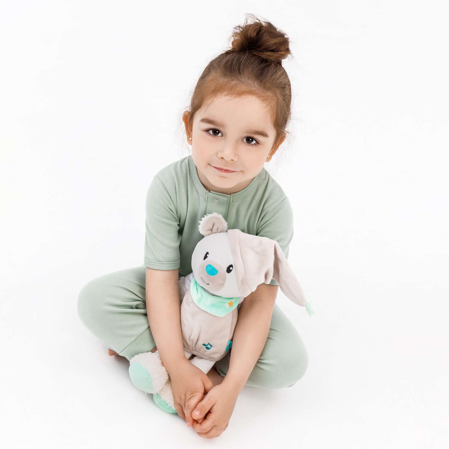 Игрушка-ночник AmaroBaby музыкальная Buddy Bear - фото 7