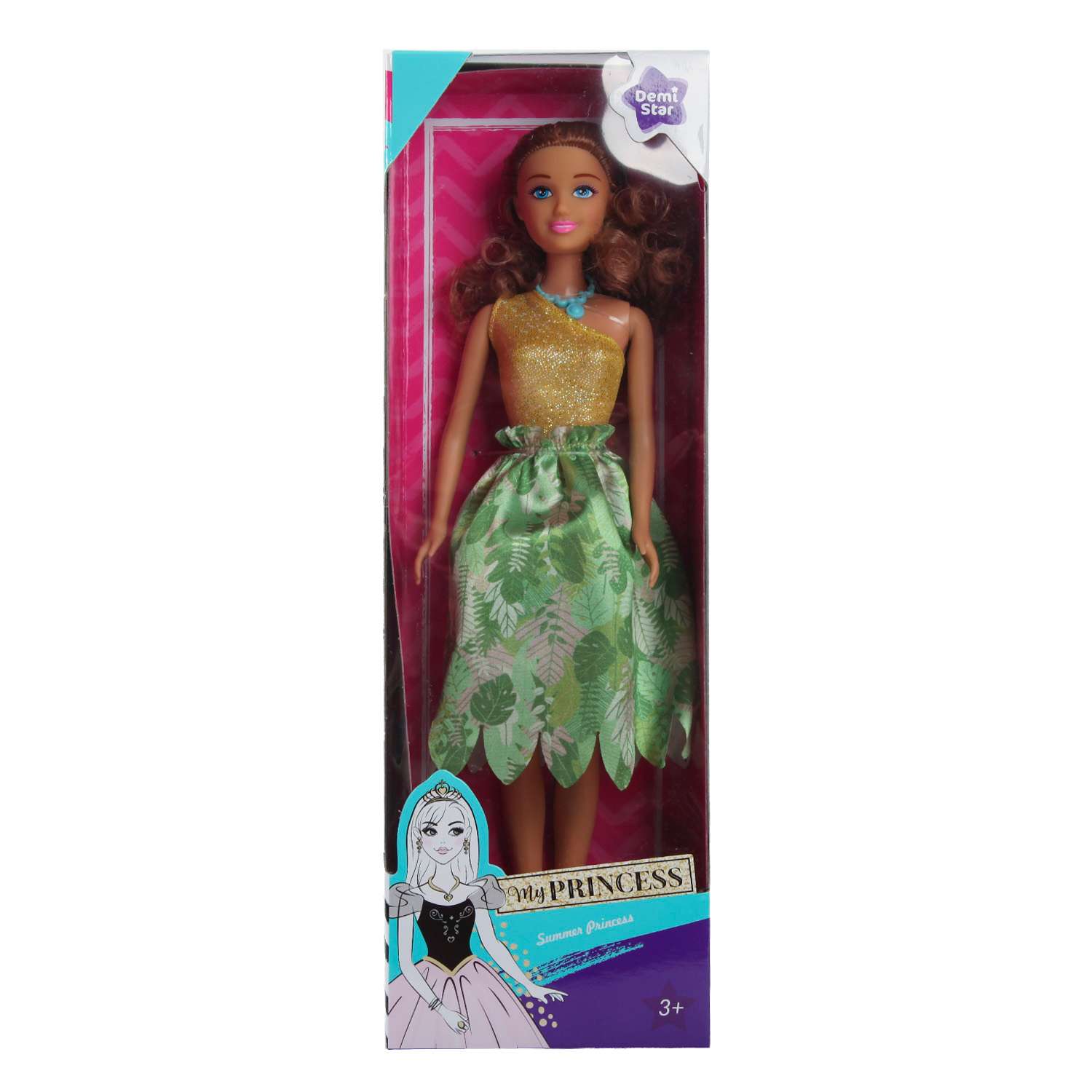 Кукла Demi Star Принцесса в зеленом 99672 - фото 3