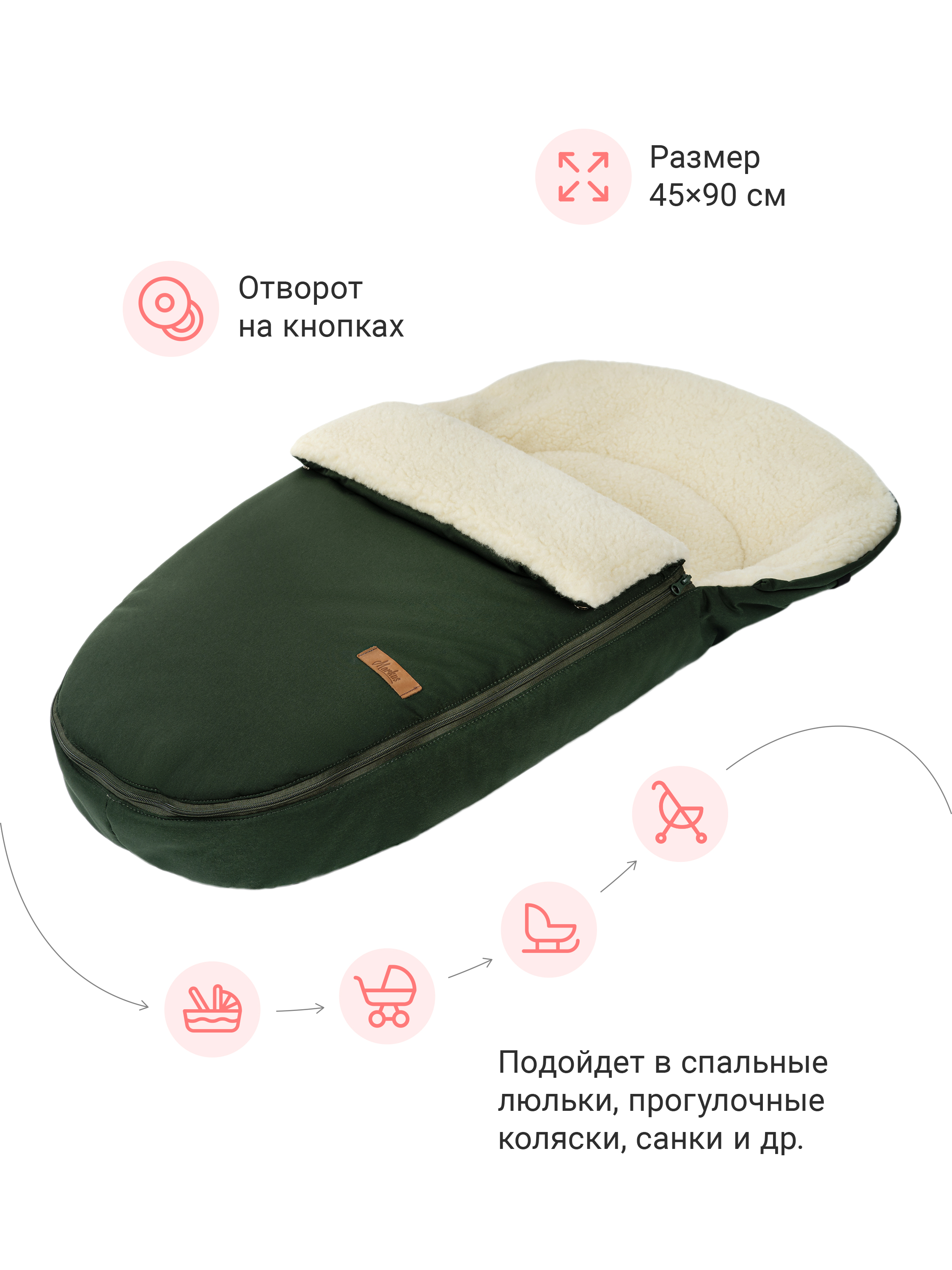 Конверт в коляску Egg Basic - фото 5