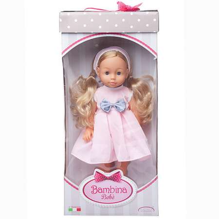 Кукла DIMIAN Bambolina boutique 40 см розовое платье