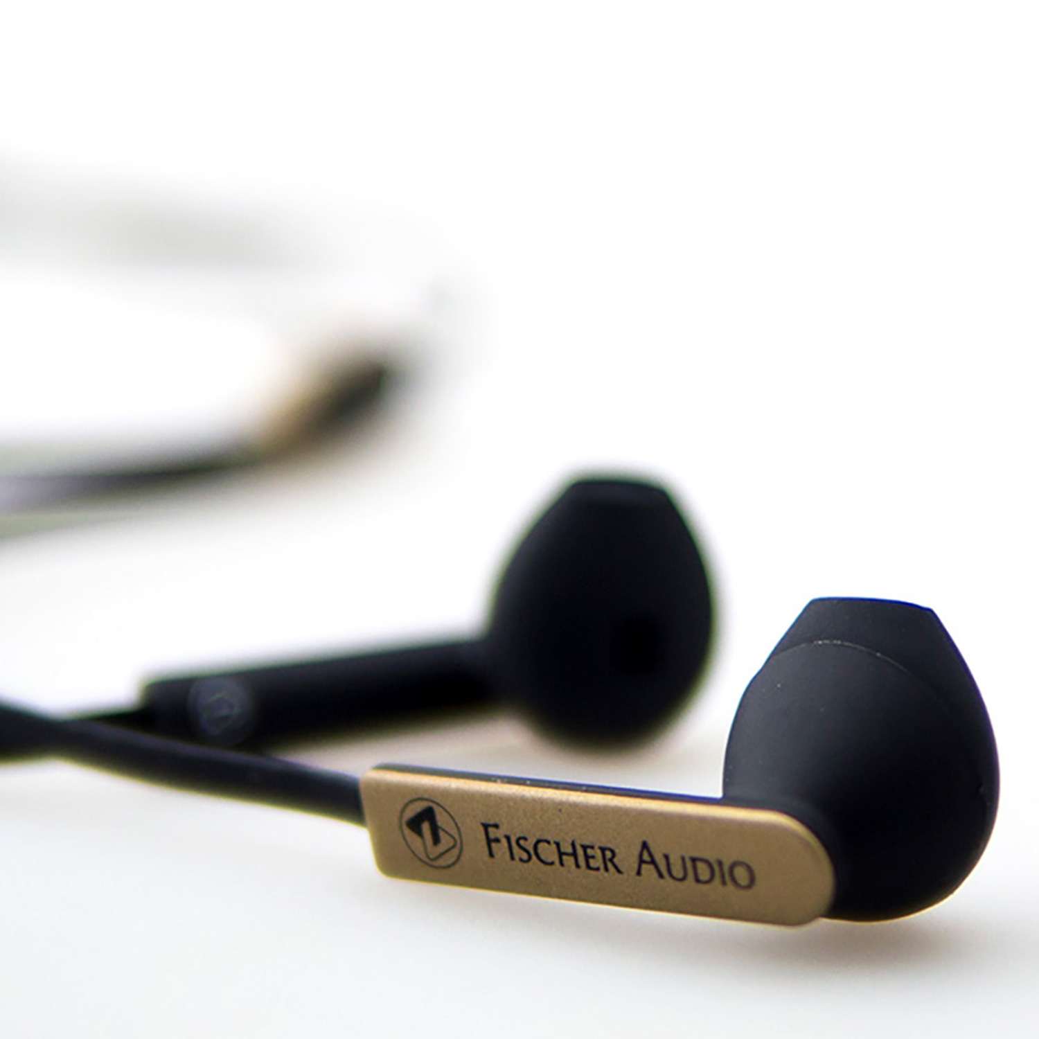 Наушники Fischer Audio FE-155 RC black/gold - фото 2