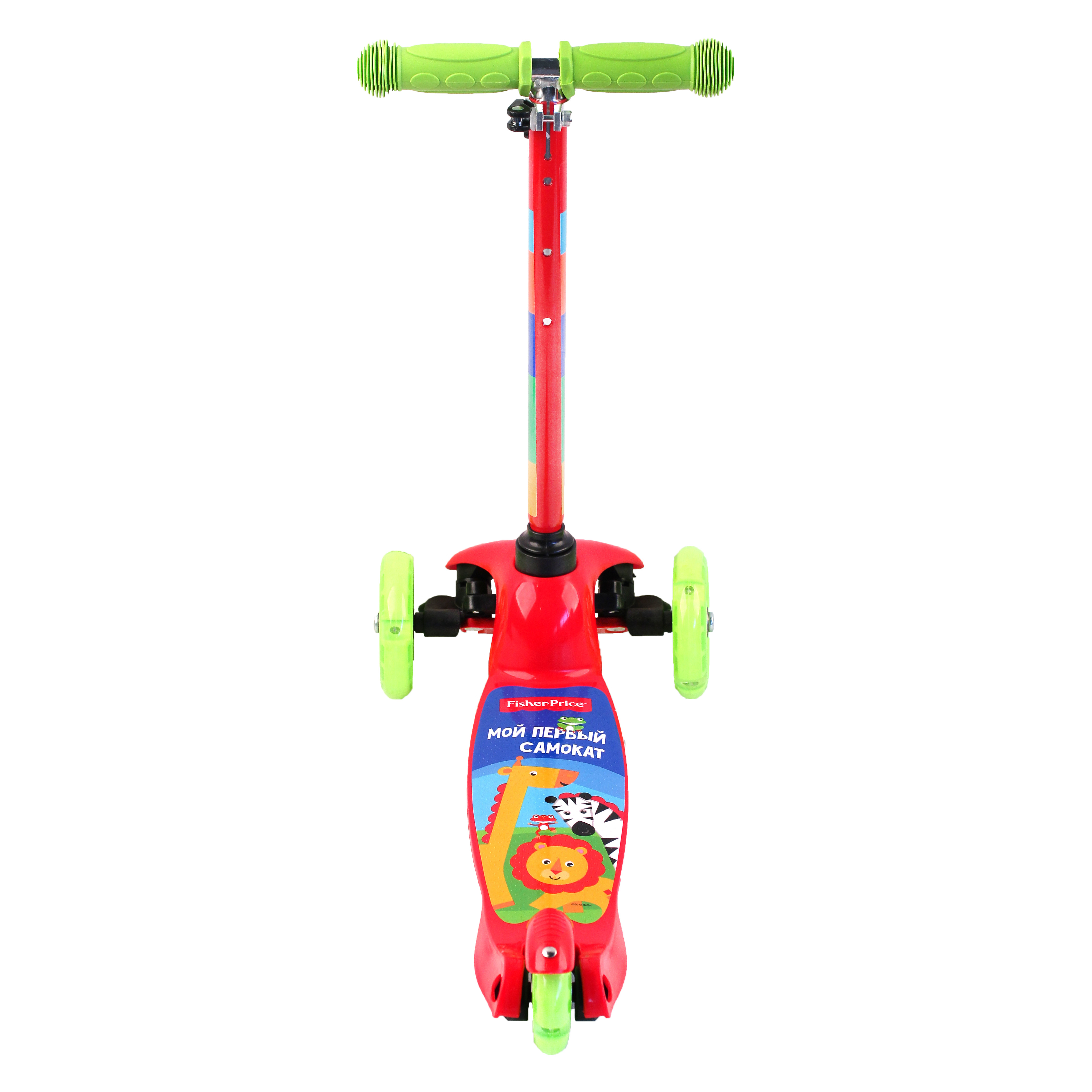 Самокат Fisher Price 3колесный Зеленый FP4PR - фото 3