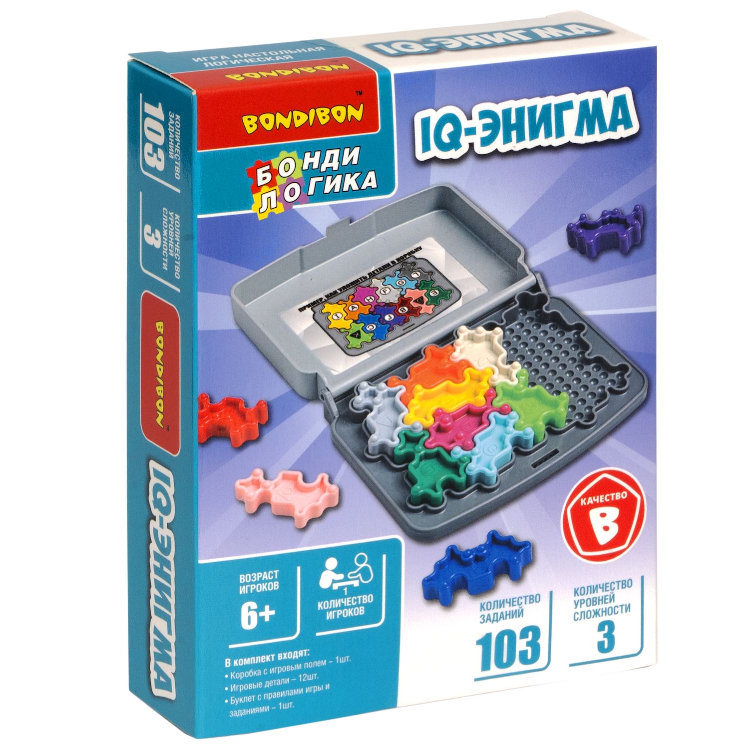 Настольная игра Bondibon логическая IQ-ЭНИГМА - фото 3