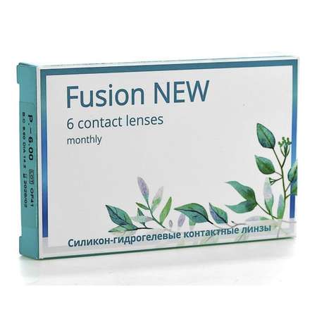 Контактные линзы OKVision Fusion NEW 6 шт R 8.6 -3.75