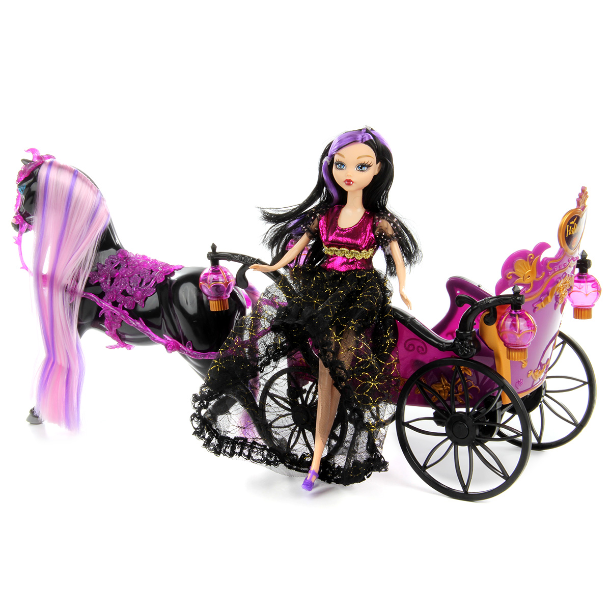 Кукла Veld Co с лошадкой и каретой 117821 - фото 7