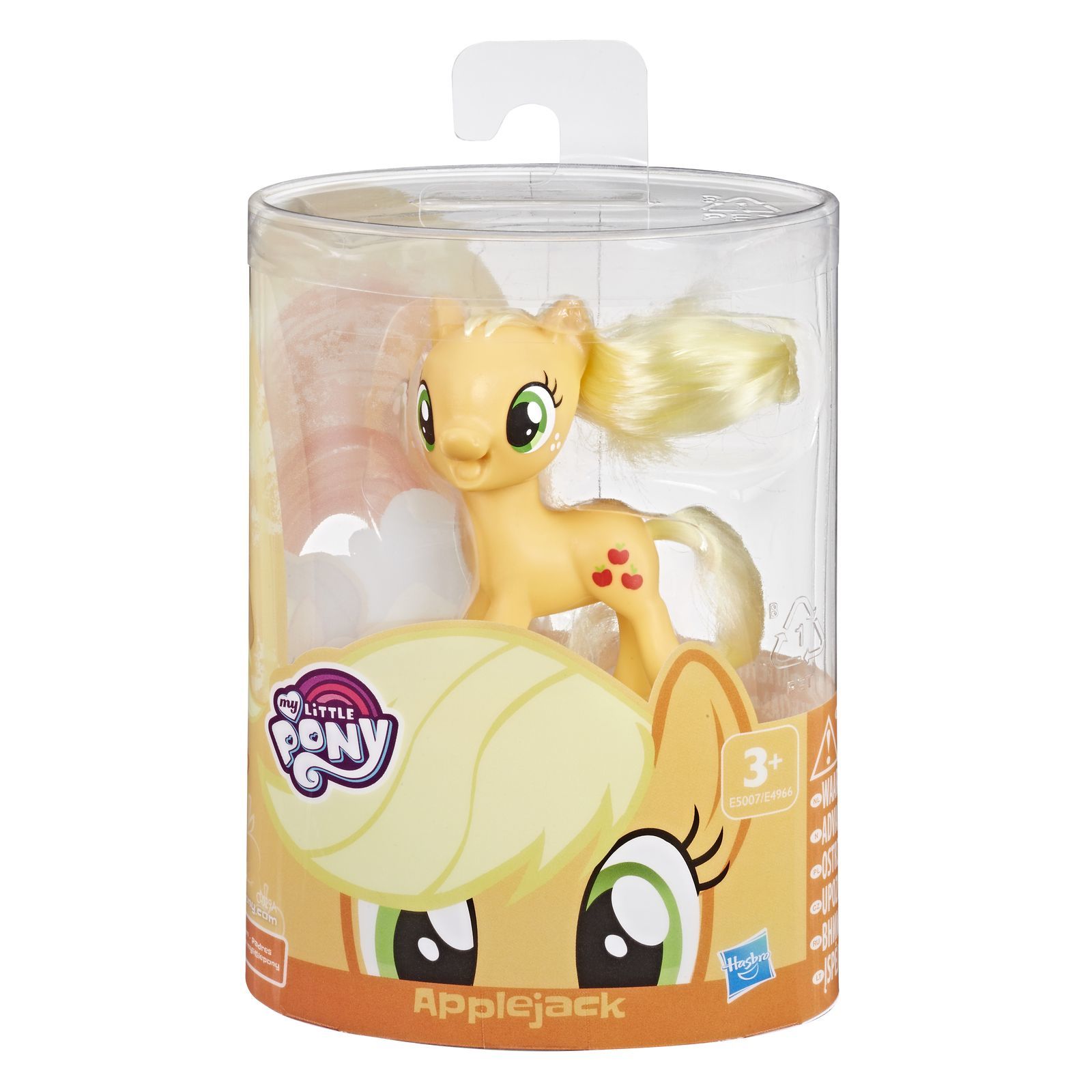 Игрушка My Little Pony Пони-подружки Эпплджек E5007EU4 купить по цене 9 ₽ в  интернет-магазине Детский мир