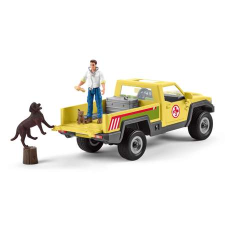 Набор SCHLEICH Визит ветеринара на ферму 12предметов 42503