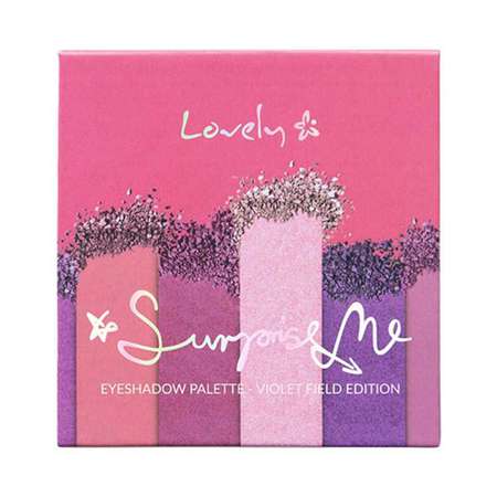 Палетка теней Lovely Surprise me violet field edition