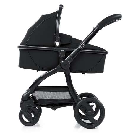 Люлька Egg Carrycot Just Black and Matt Black Frame