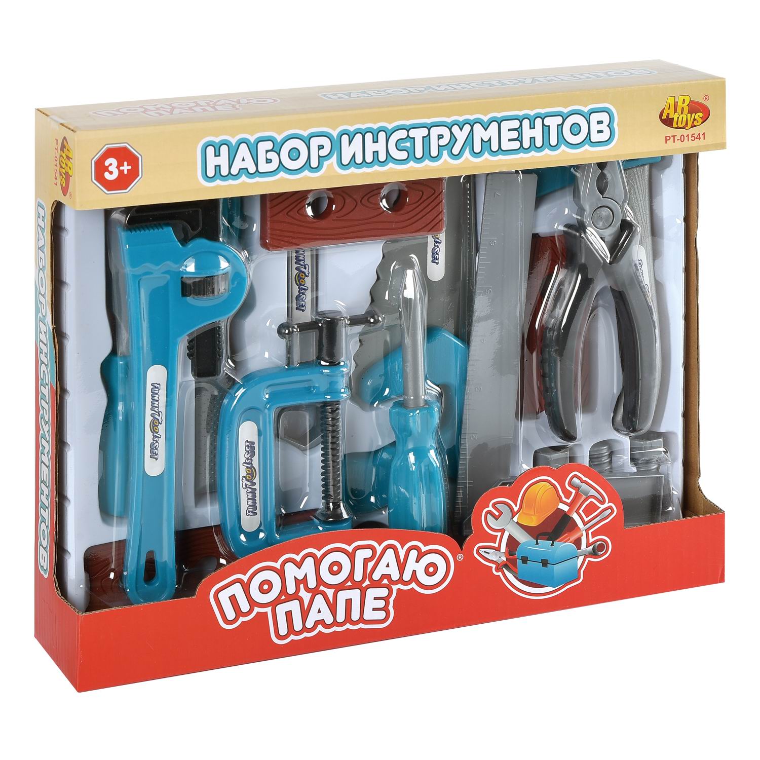 Игровой набор Помогаю папе Abtoys инструменты с топором - фото 2