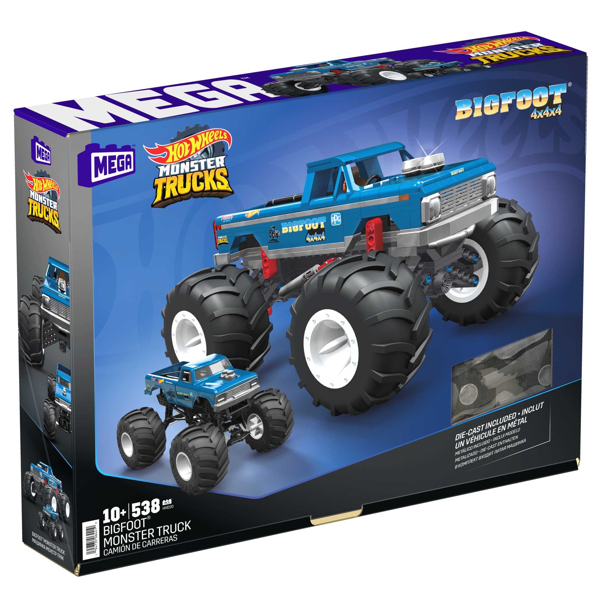 MEGA CONSTRUX Monster Trucks Bigfoot Collectors