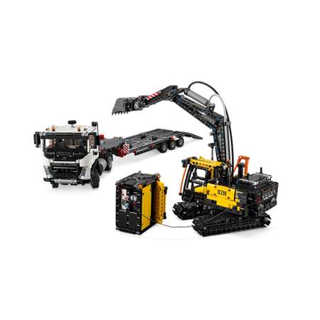 Конструктор LEGO Грузовик Volvo FMX и Экскаватор EC230 Electric 42175