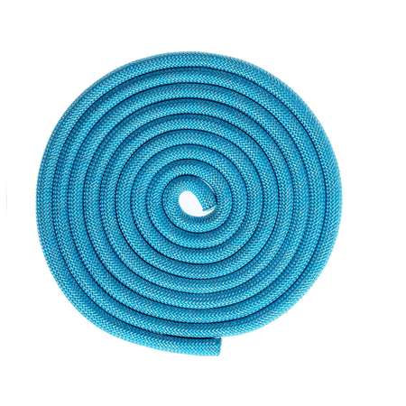 Скакалка Grace Dance для гимнастики утяжелённая с люрексом. 3 м. цвет голубой