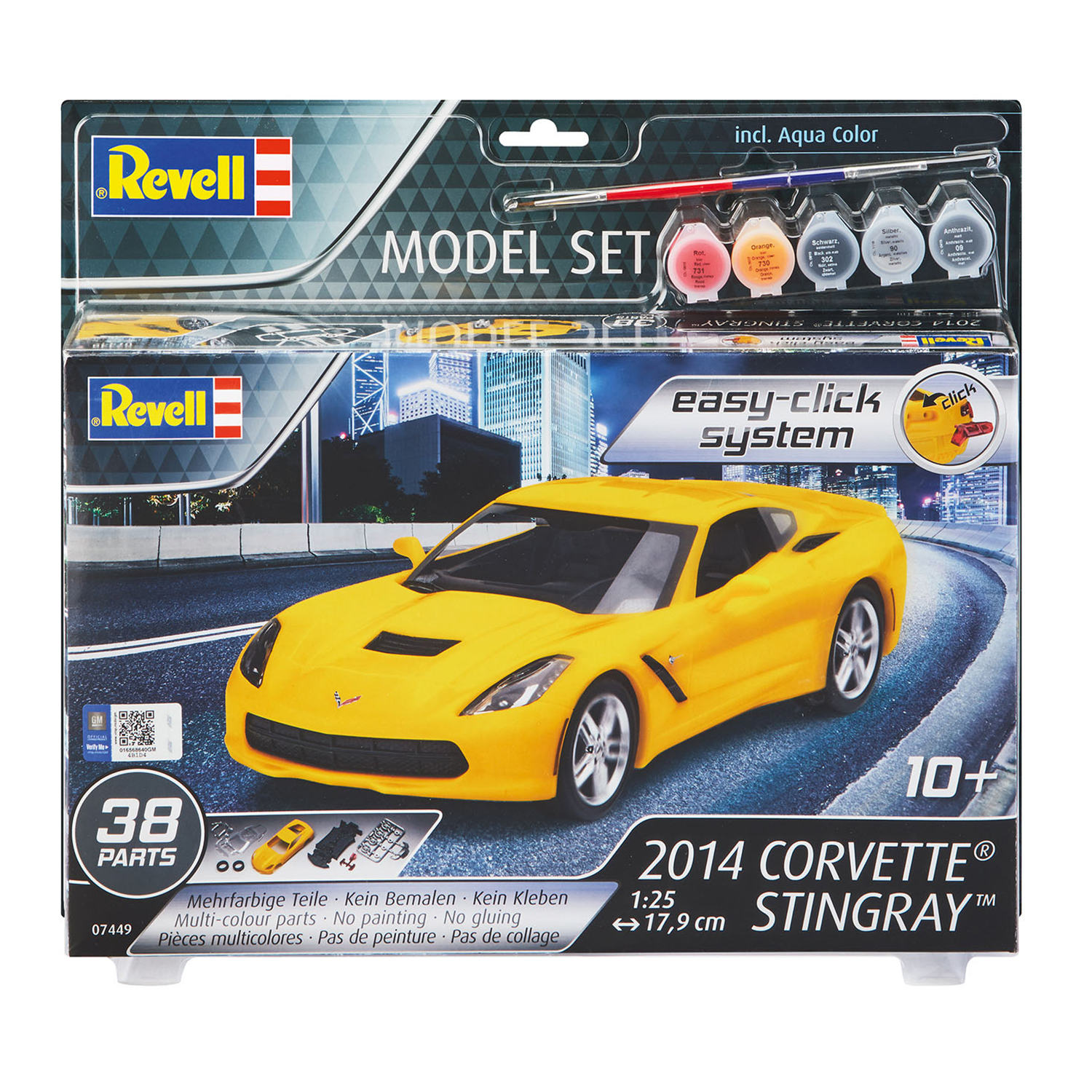 Сборная модель Revell Спортивный автомобиль 2014 Corvette Stingray купить  по цене 4479 ₽ в интернет-магазине Детский мир