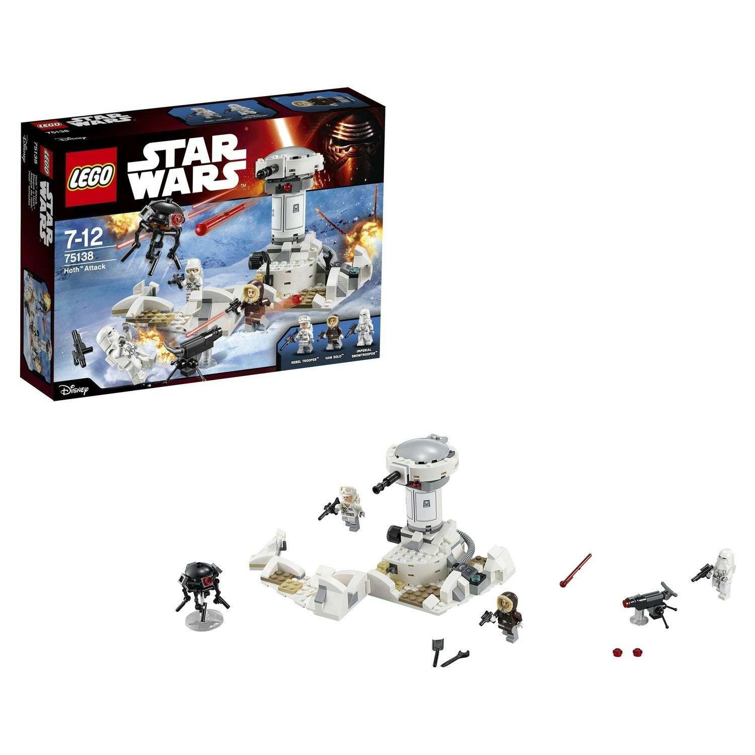 Конструктор LEGO Star Wars TM Нападение на Хот™ (75138) - фото 1