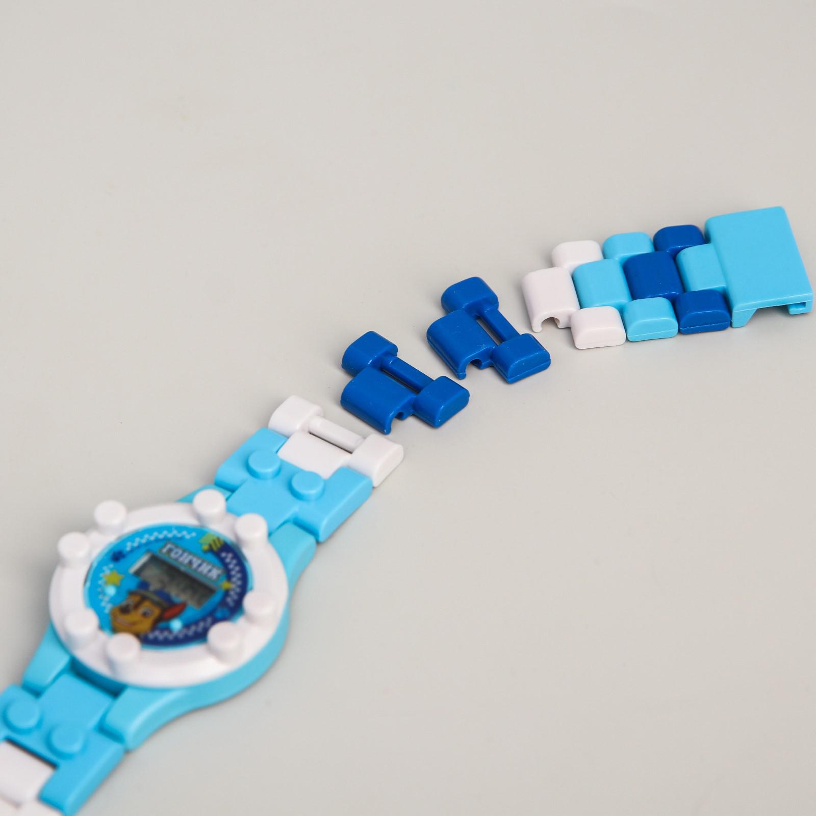 Часы Paw Patrol наручные лего с ремешком-конструктором - фото 4