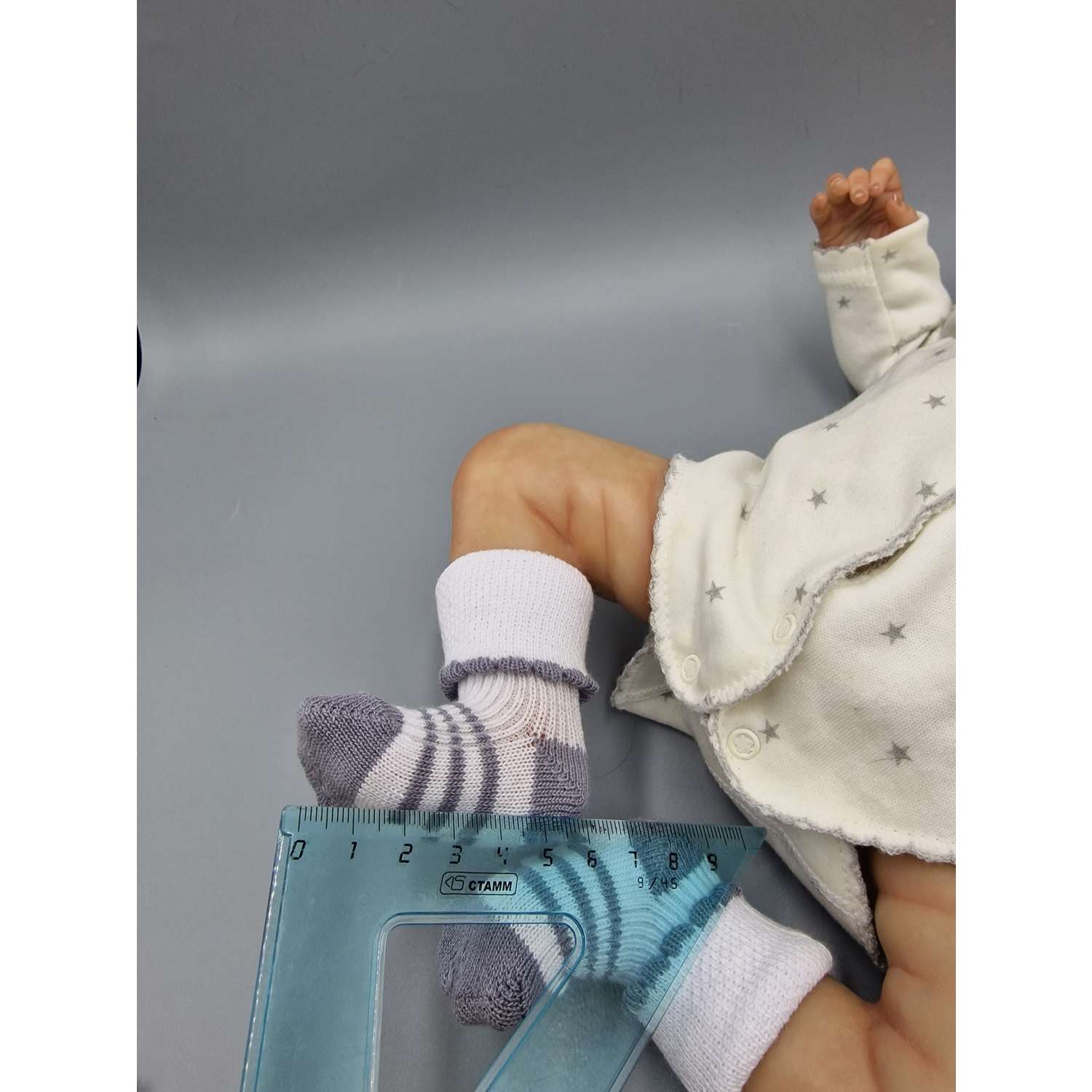 Носки для недоношенных 3 пары Littlebloom КомплНос/полоска - фото 6