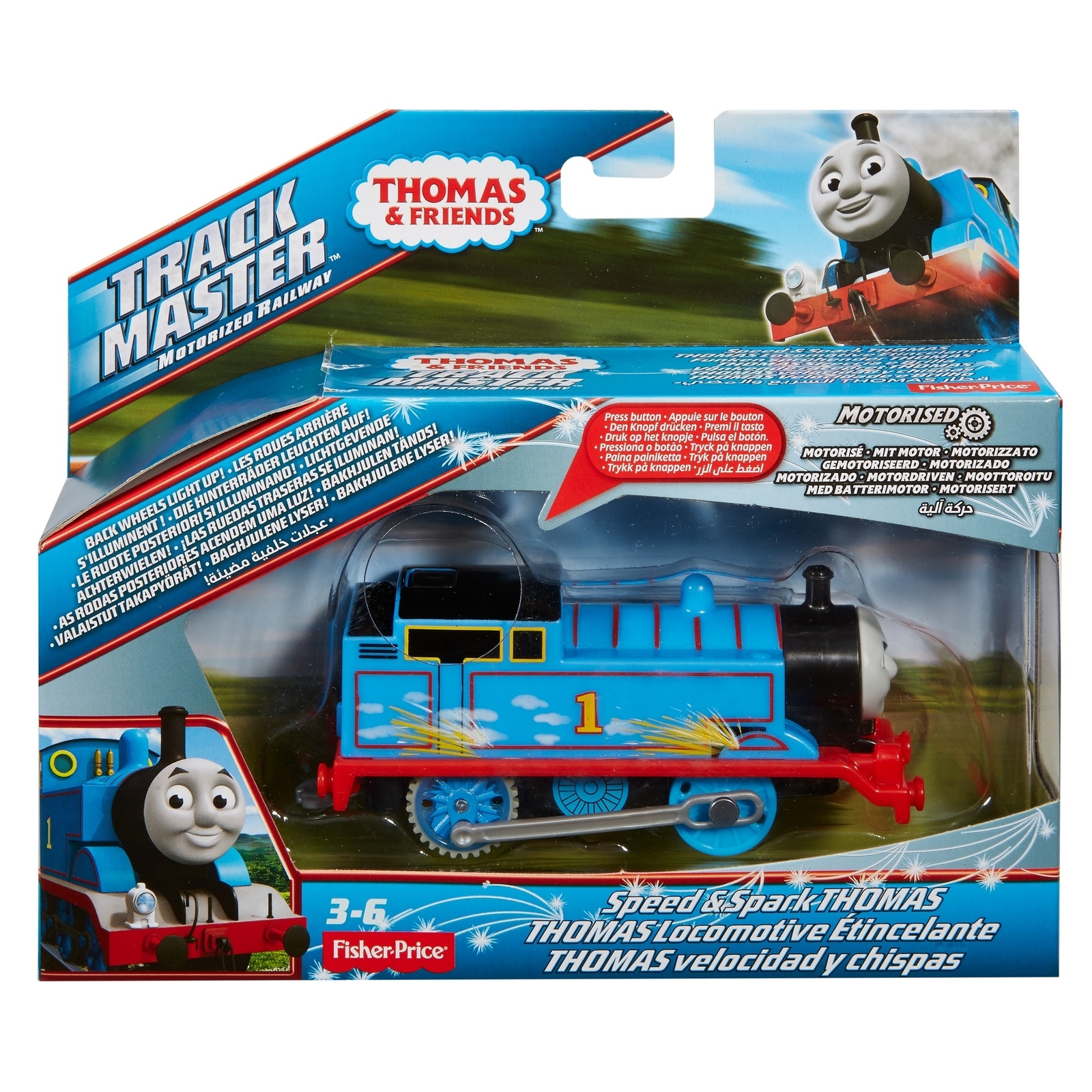 Паровозик Thomas & Friends Томас DVG04 - фото 2