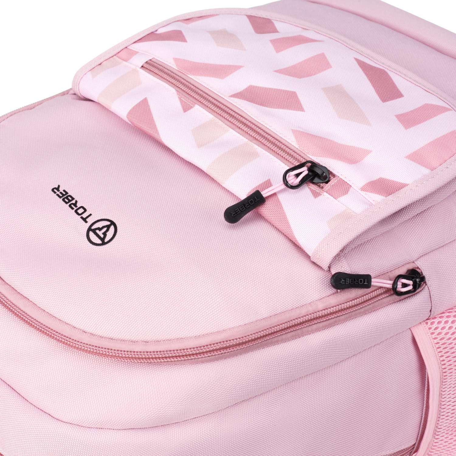 Рюкзак TORBER CLASS X розовый с орнаментом - фото 8